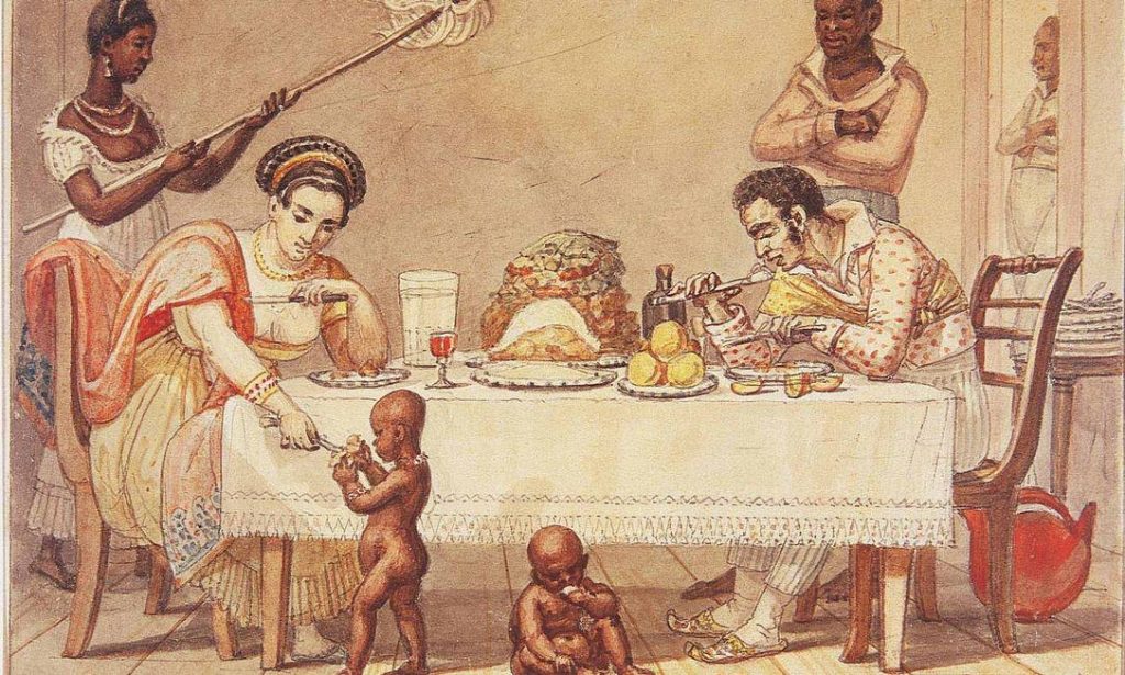 Brasil no período da escravidão do povo negro